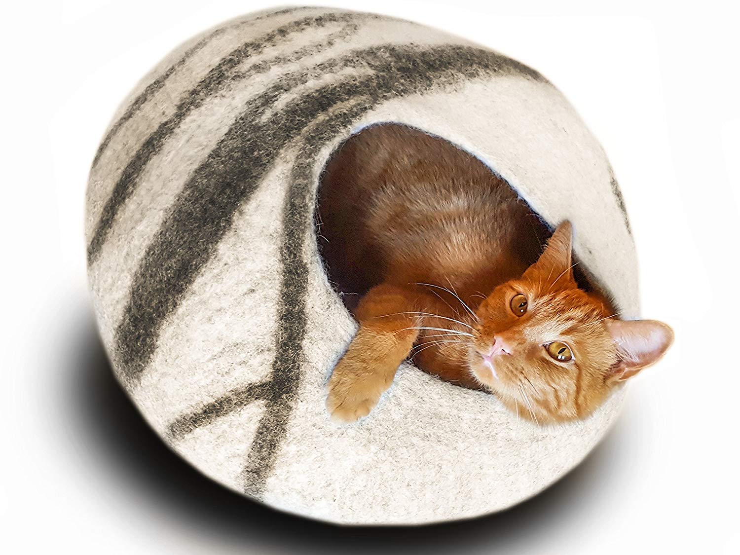 MEOWFIA Eco Friendly 100 Merino Wool Cat Cave