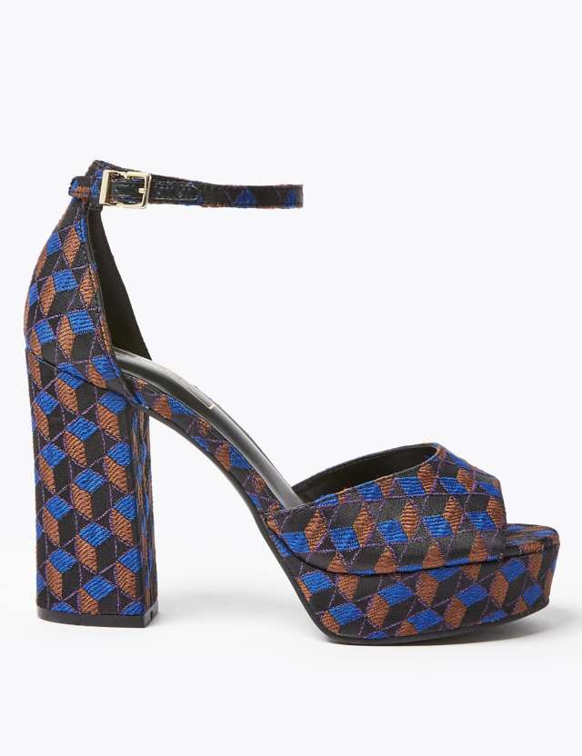 m&s peep toe shoes