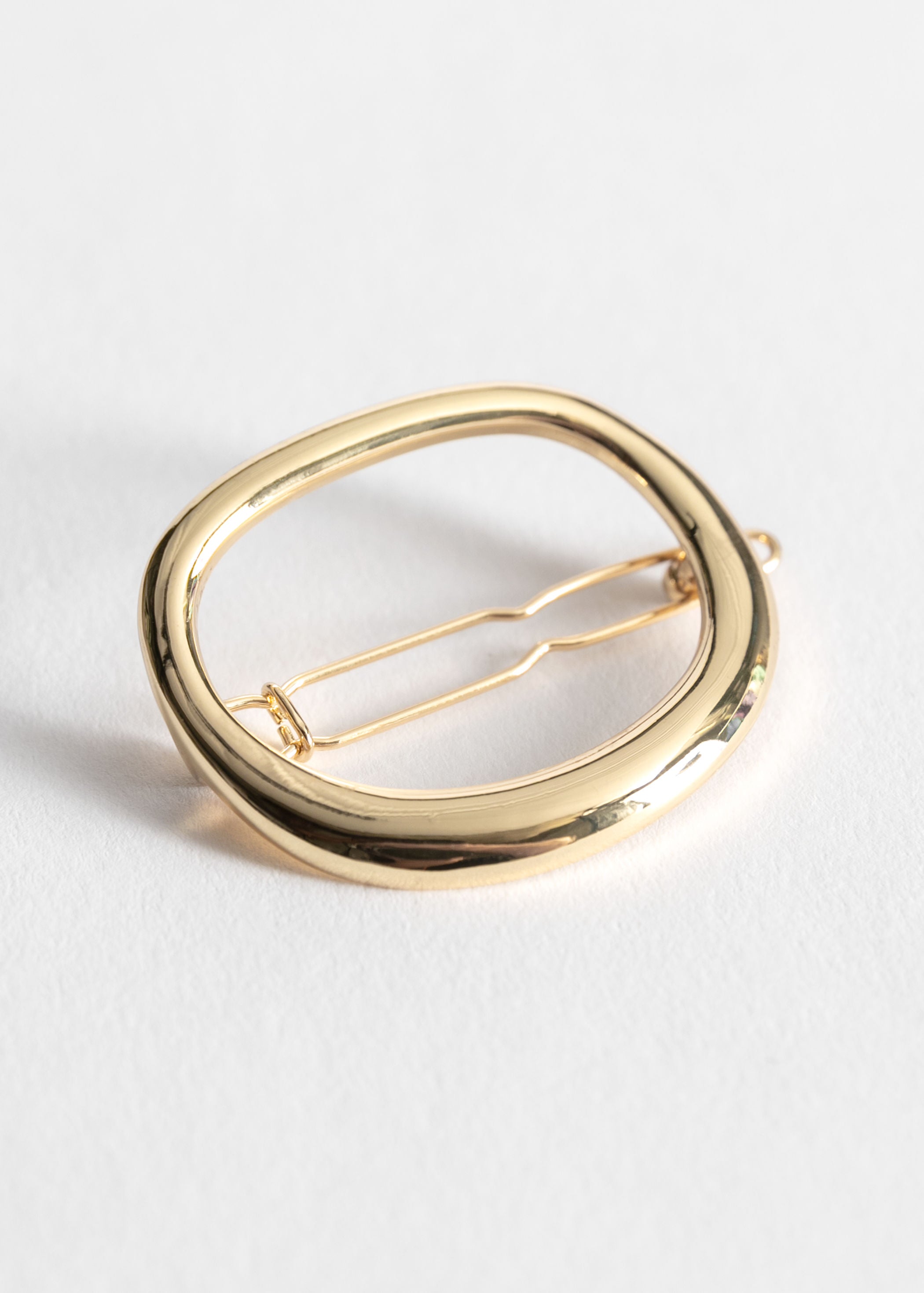 & Other Stories + Oval Buckle Hair Clip