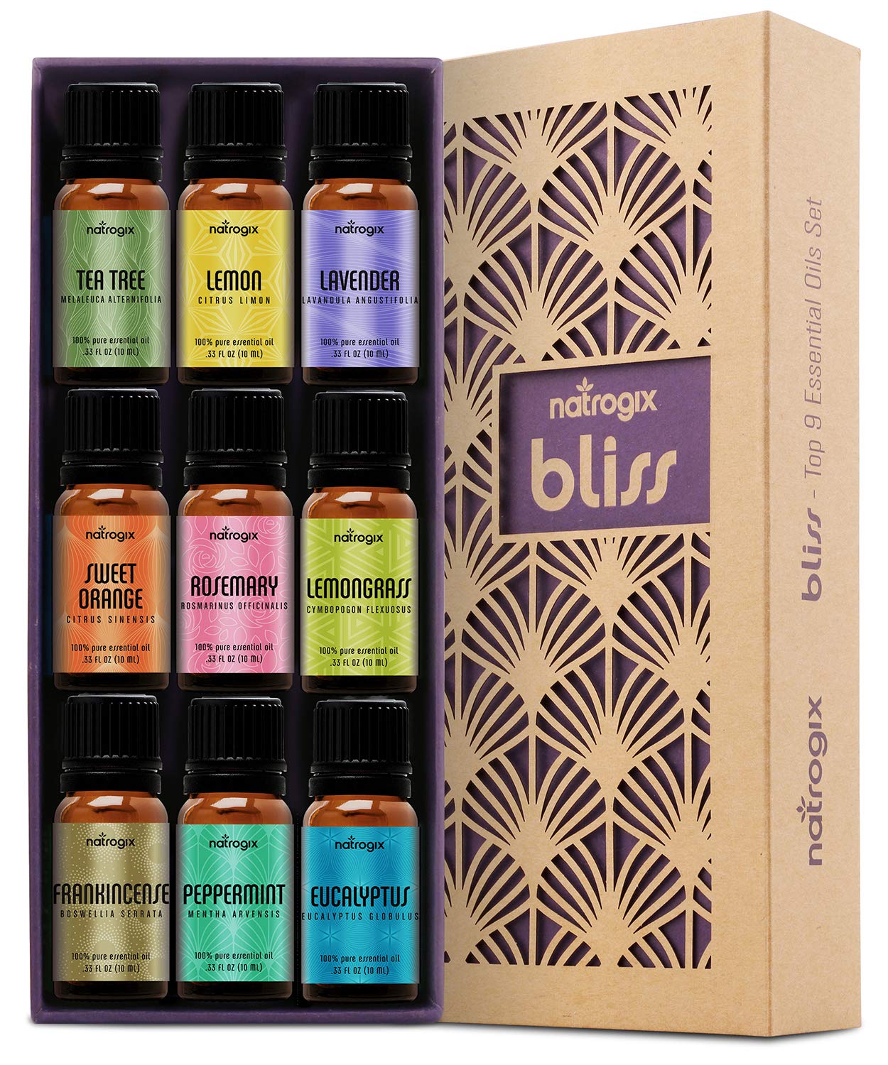 Natrogix + Bliss Essential Oils Set
