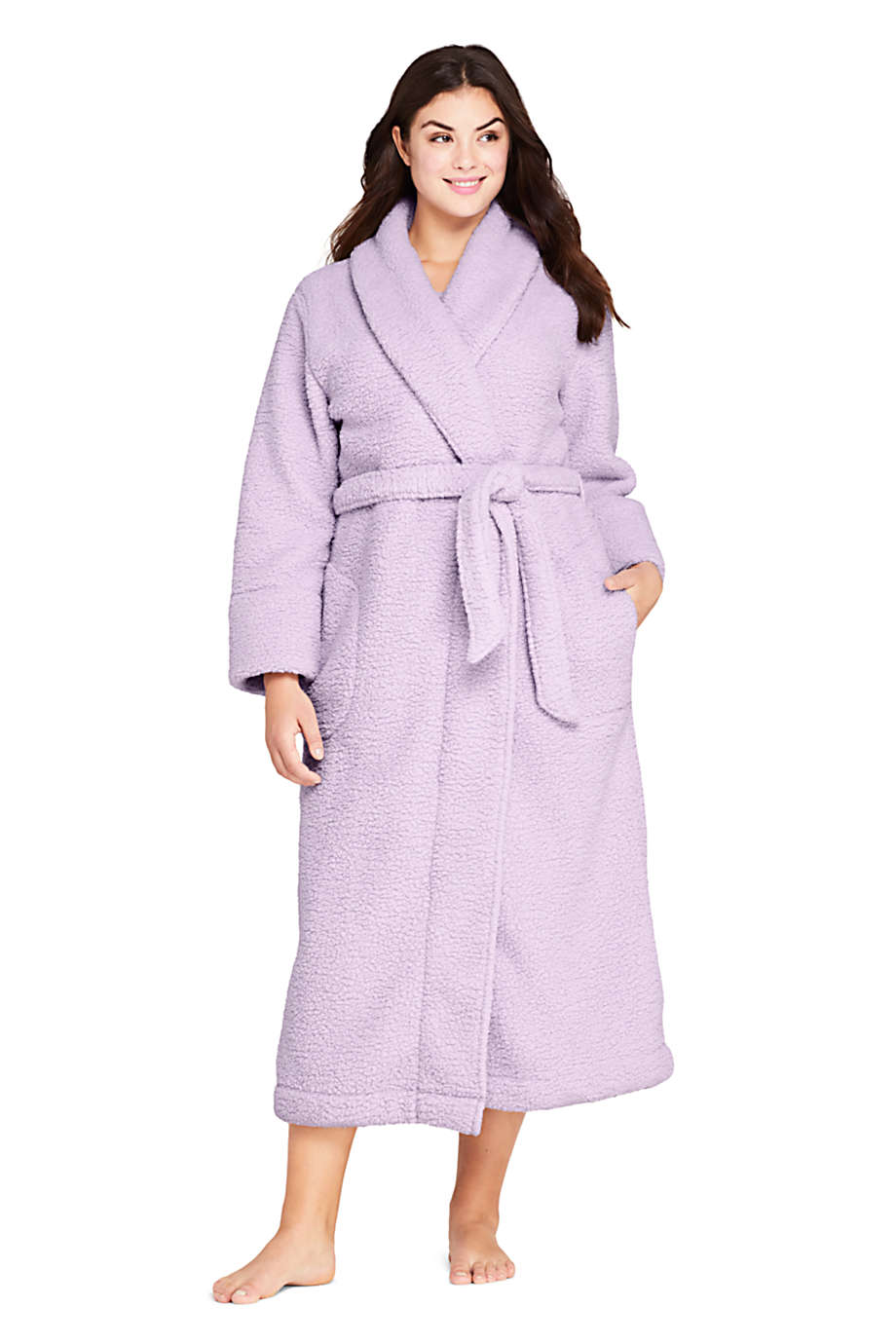 plus size fluffy dressing gown