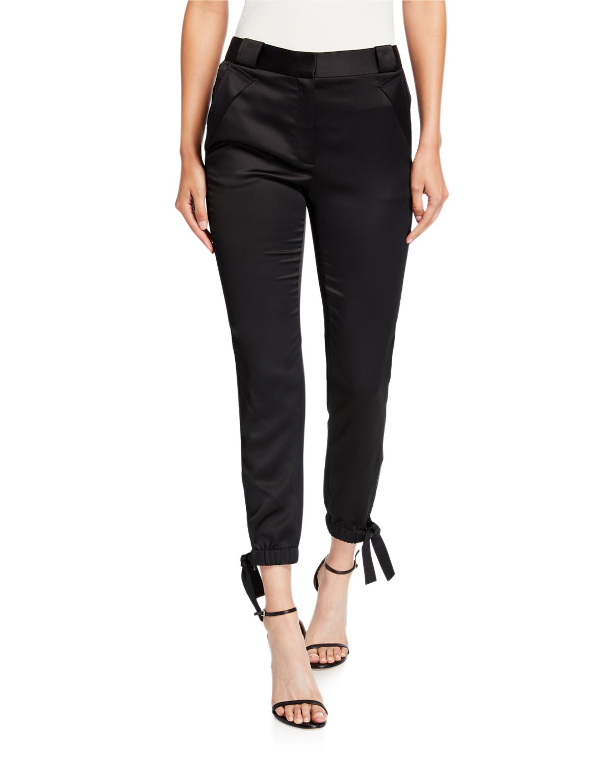 halston-slim-fit-tie-cuff-satin-ankle-pants