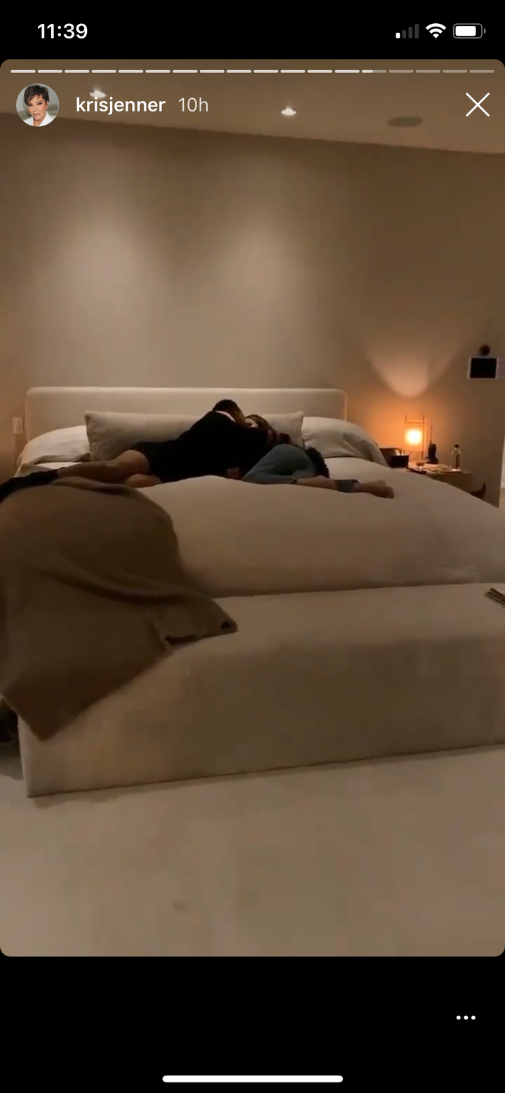 John Legend Chrissy Teigen Make Out Kris Jenner Video
