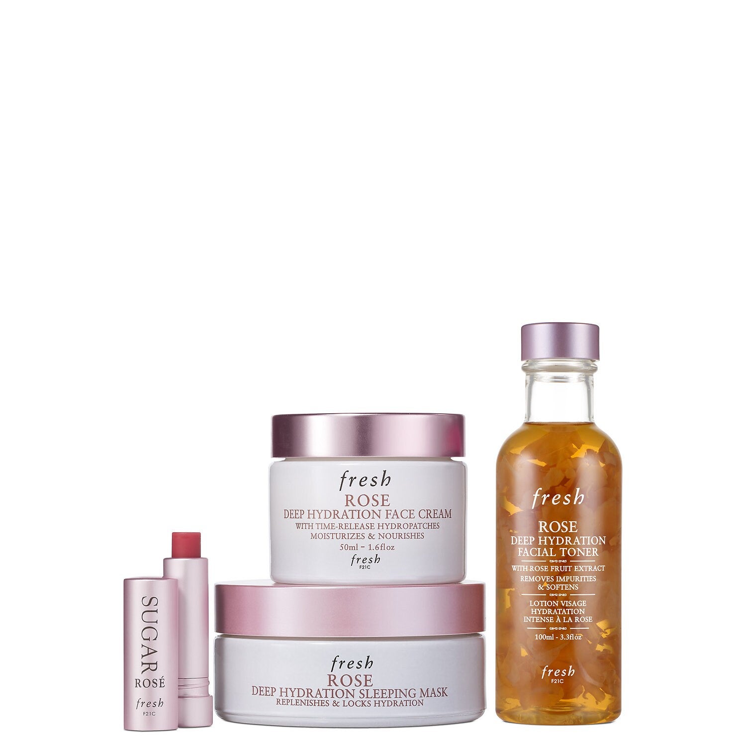 rose skincare set
