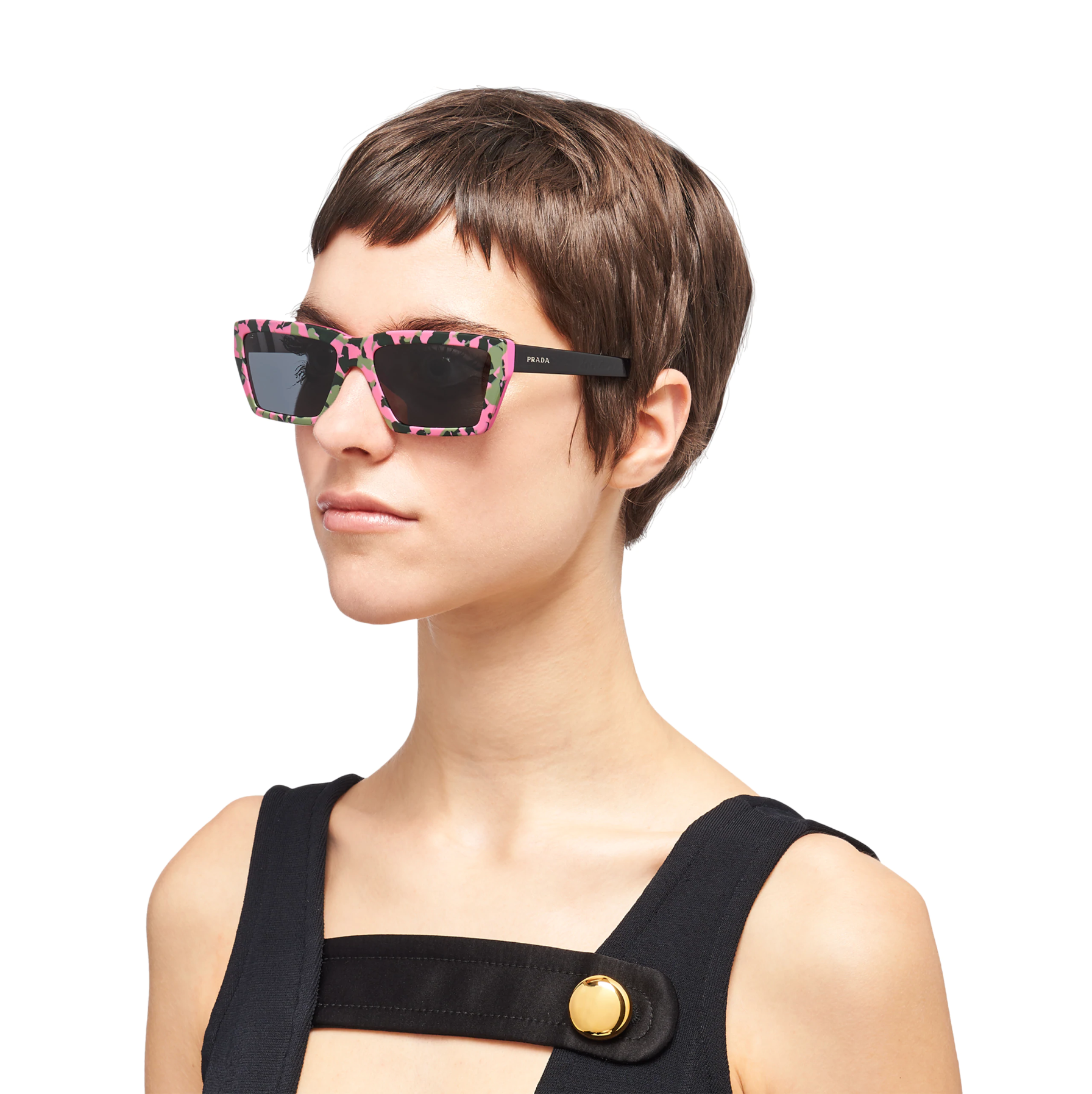 Prada PR 10YS Black Sunglasses | MYER