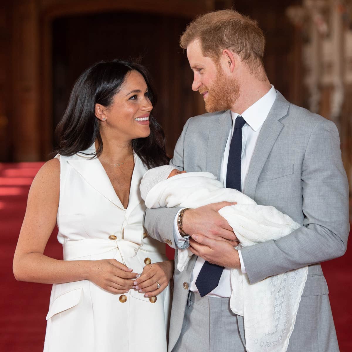 Meghan Markle Prince Harry Archie On Christmas Card