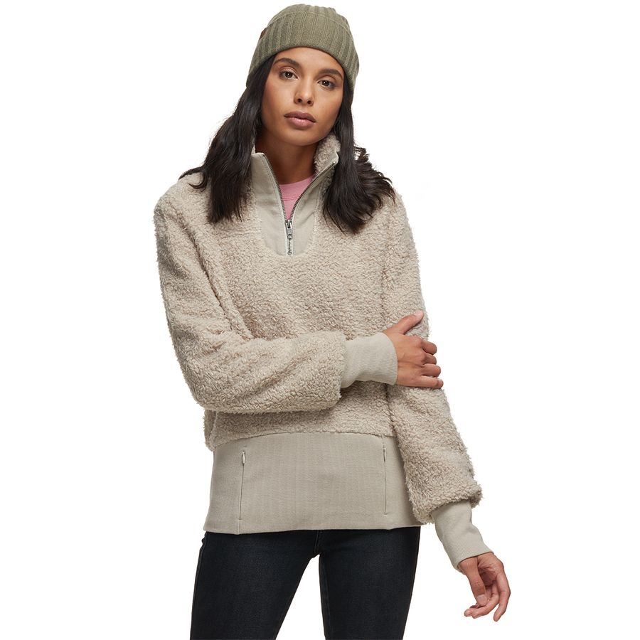 teddy sherpa pullover