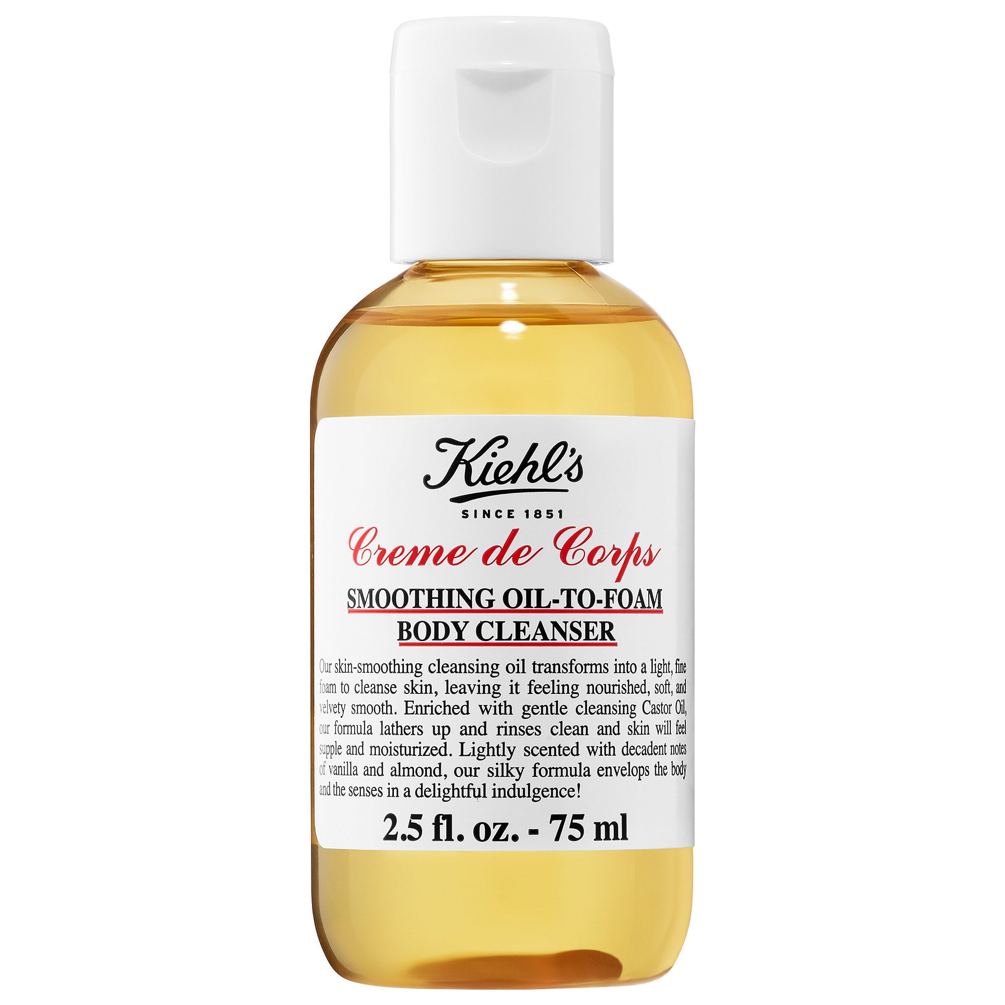 Kiehl’s Since 1851 + Creme de Corps Smoothing OilToFoam Body Cleanser