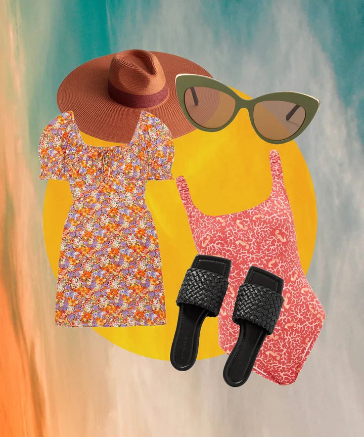 Winter Sun Holiday Dresses Sandals Sun Hats1