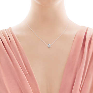 tiffany knot necklace