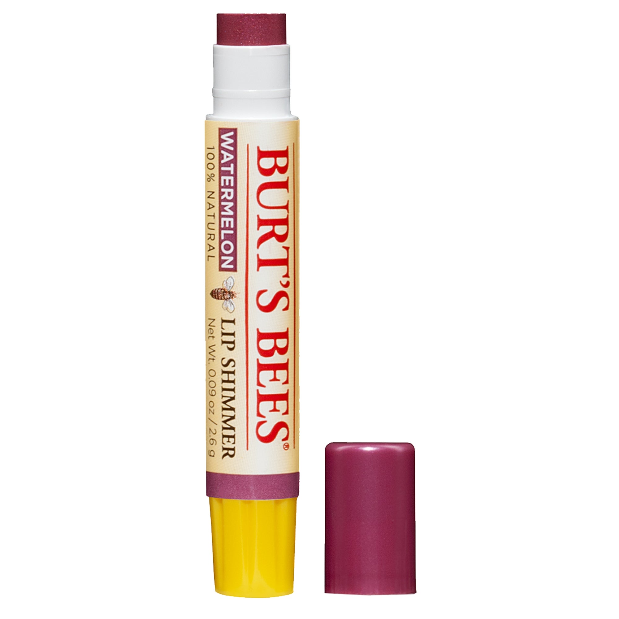 Burts Bees + 100 Natural Moisturizing Lip Shimmer in Watermelon