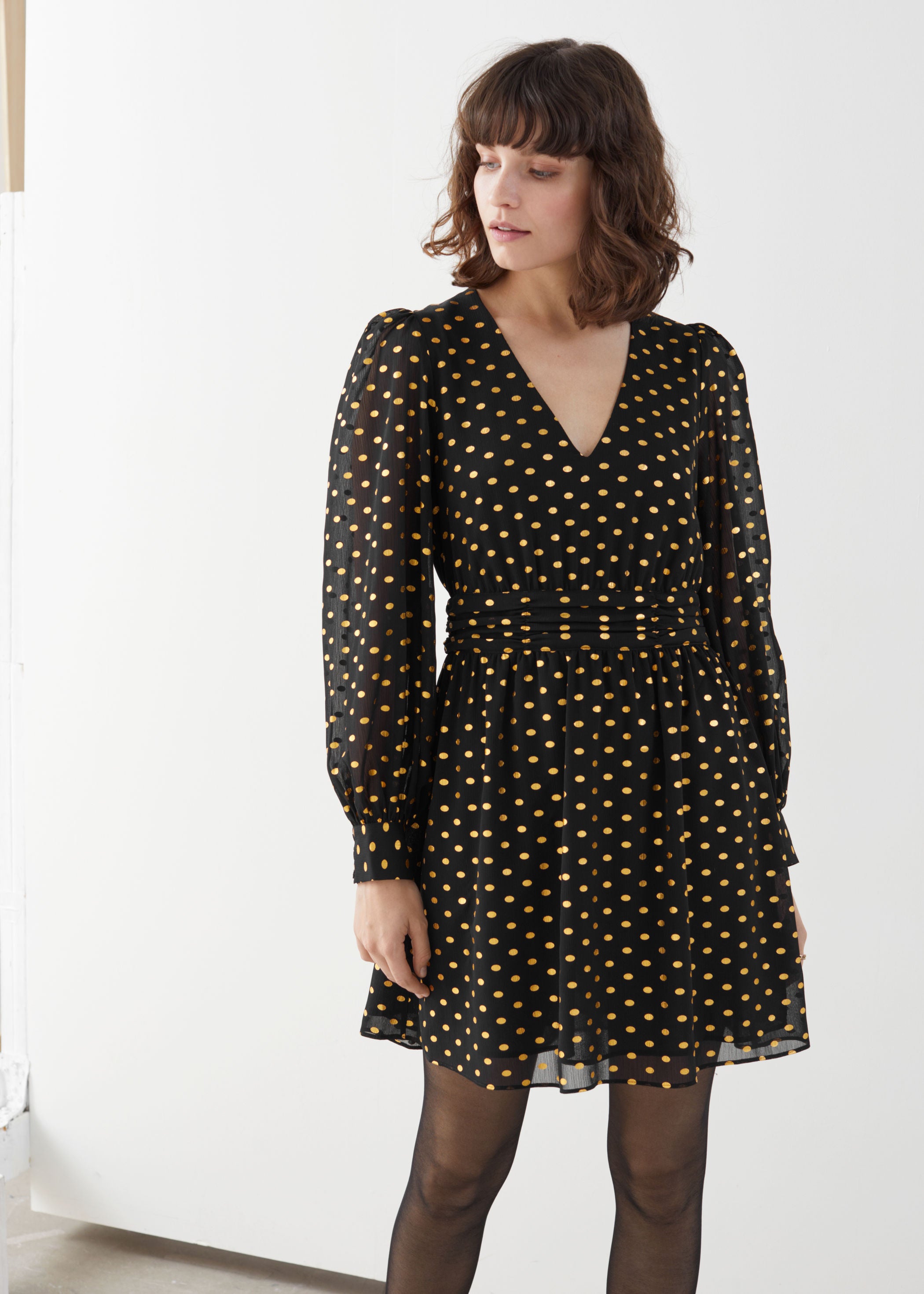 and other stories polka dot dress