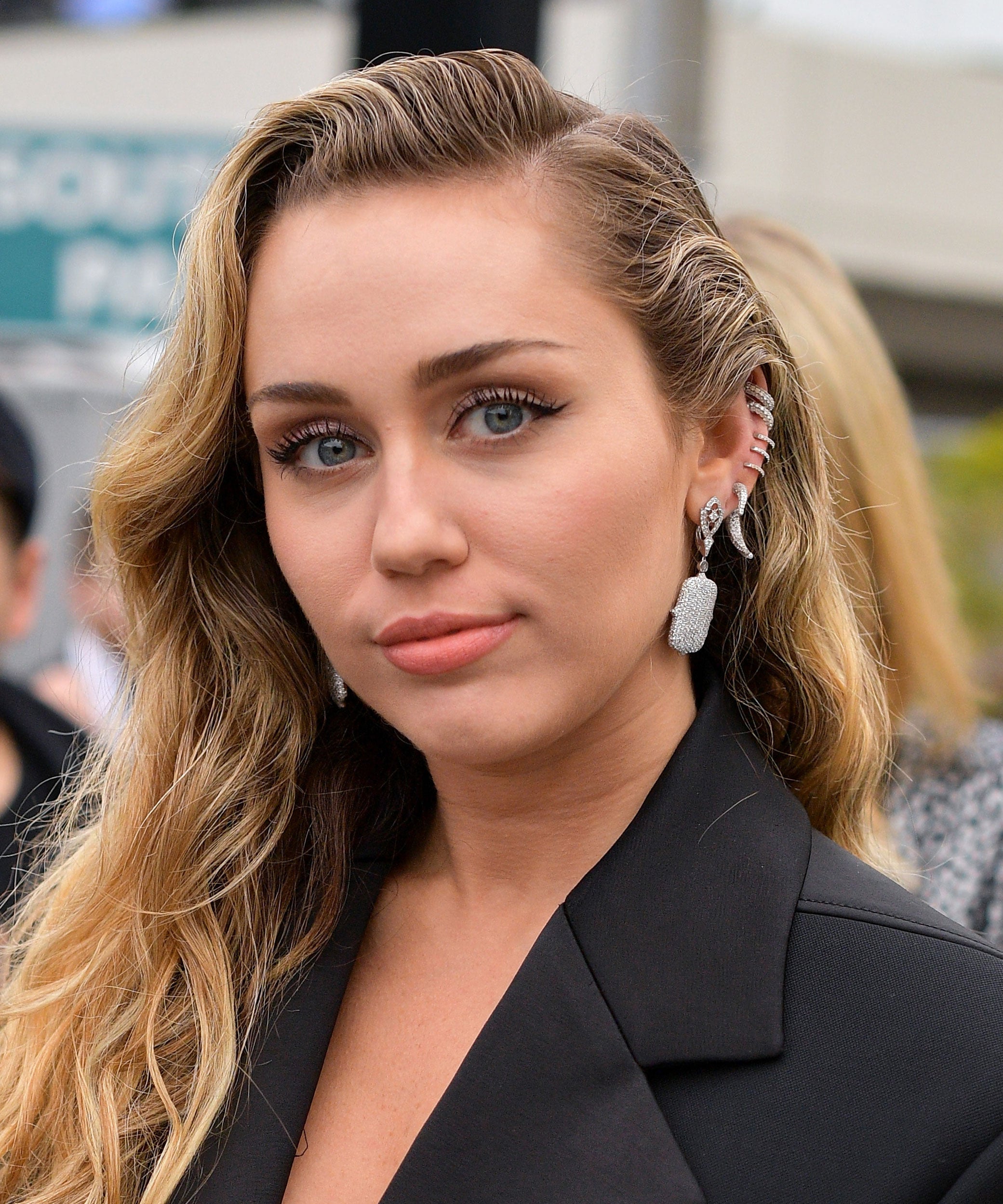 Miley Cyrus Hair Before