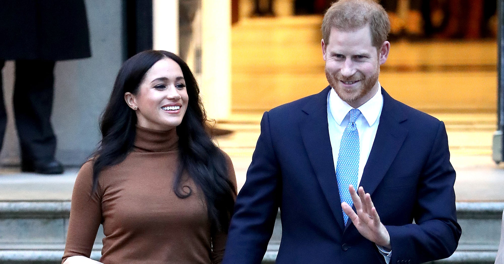 meghan markle brown outfit