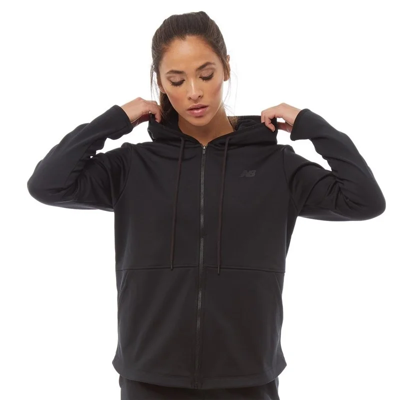 New Balance womens Relentless Fleece Full Zip Jacket