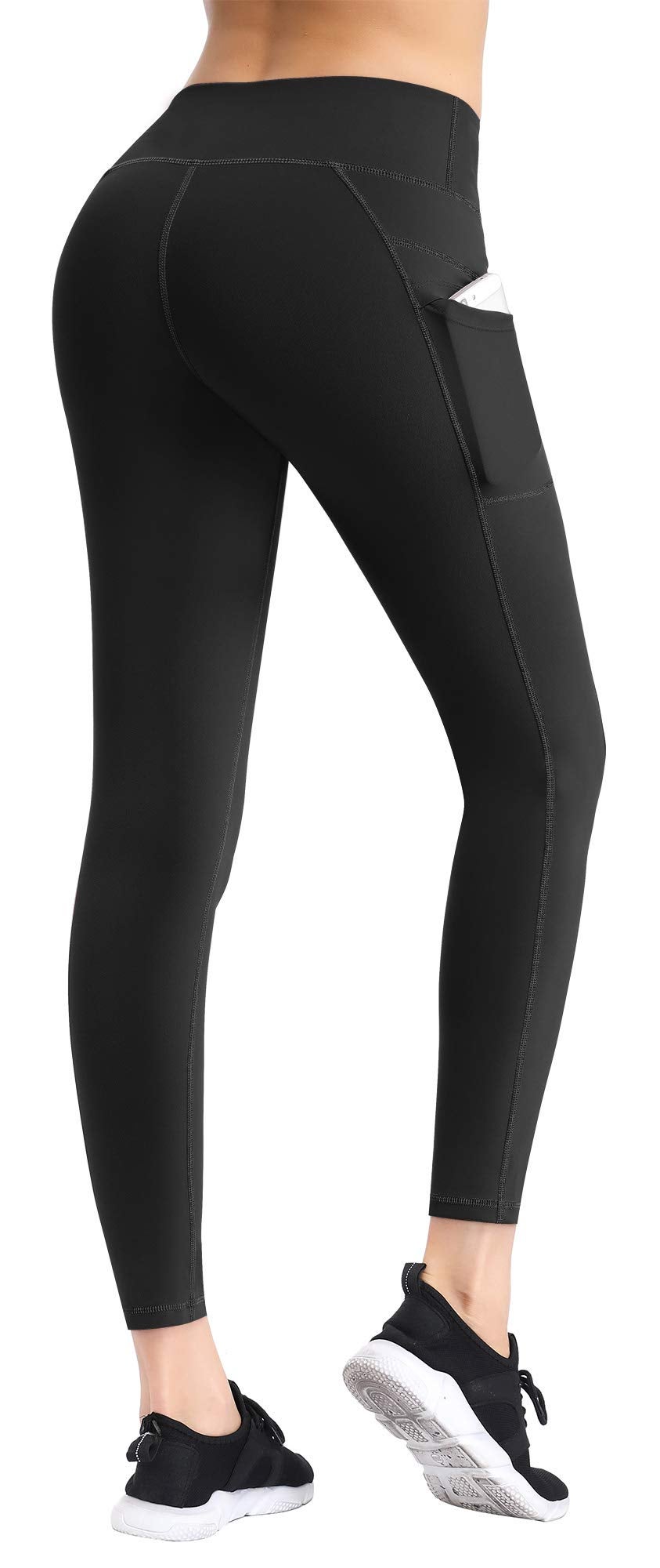 LifeSky + High Waist Leggings With Pockets