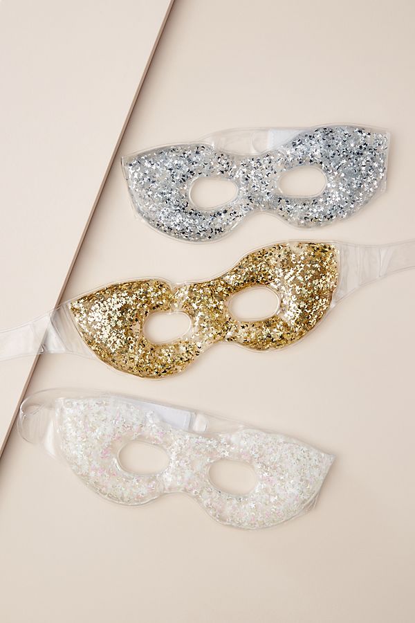 Justice Girl's Glitter Gel Eye Mask New in Package 