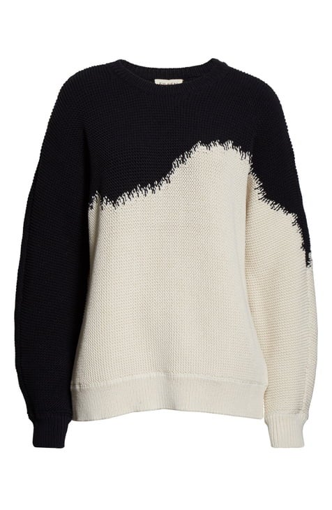 Eileen fisher organic cotton blend sweater top