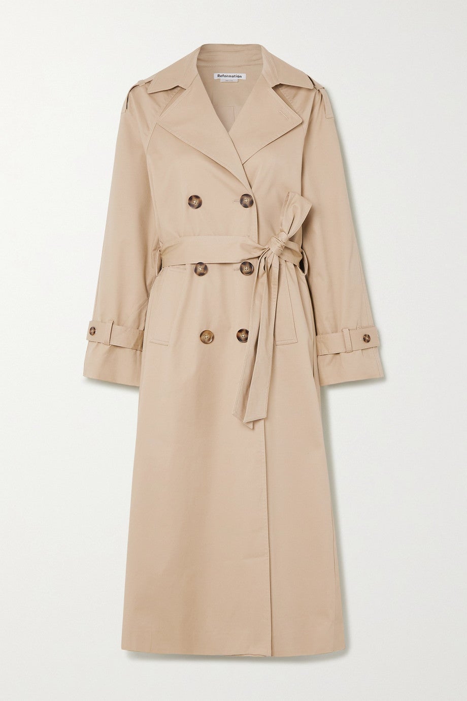 Reformation trench coat hotsell