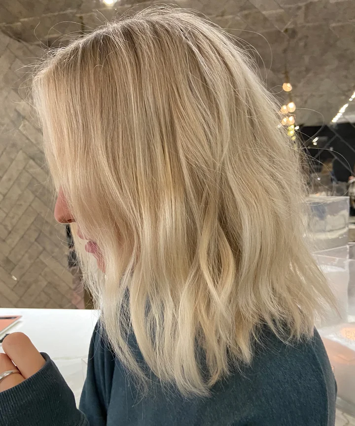 Stone Blonde Hair Is The New Platinum Color Trend 2020