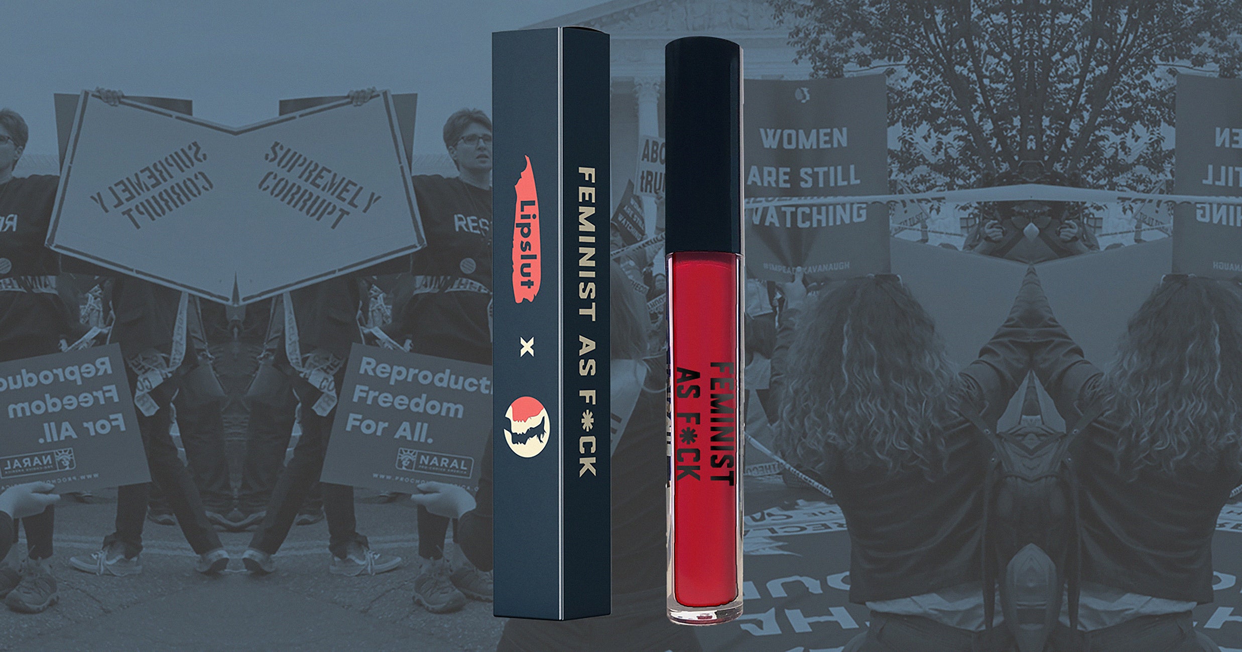 Lipslut New Feminist Red Lipstick For 2020 Womens March