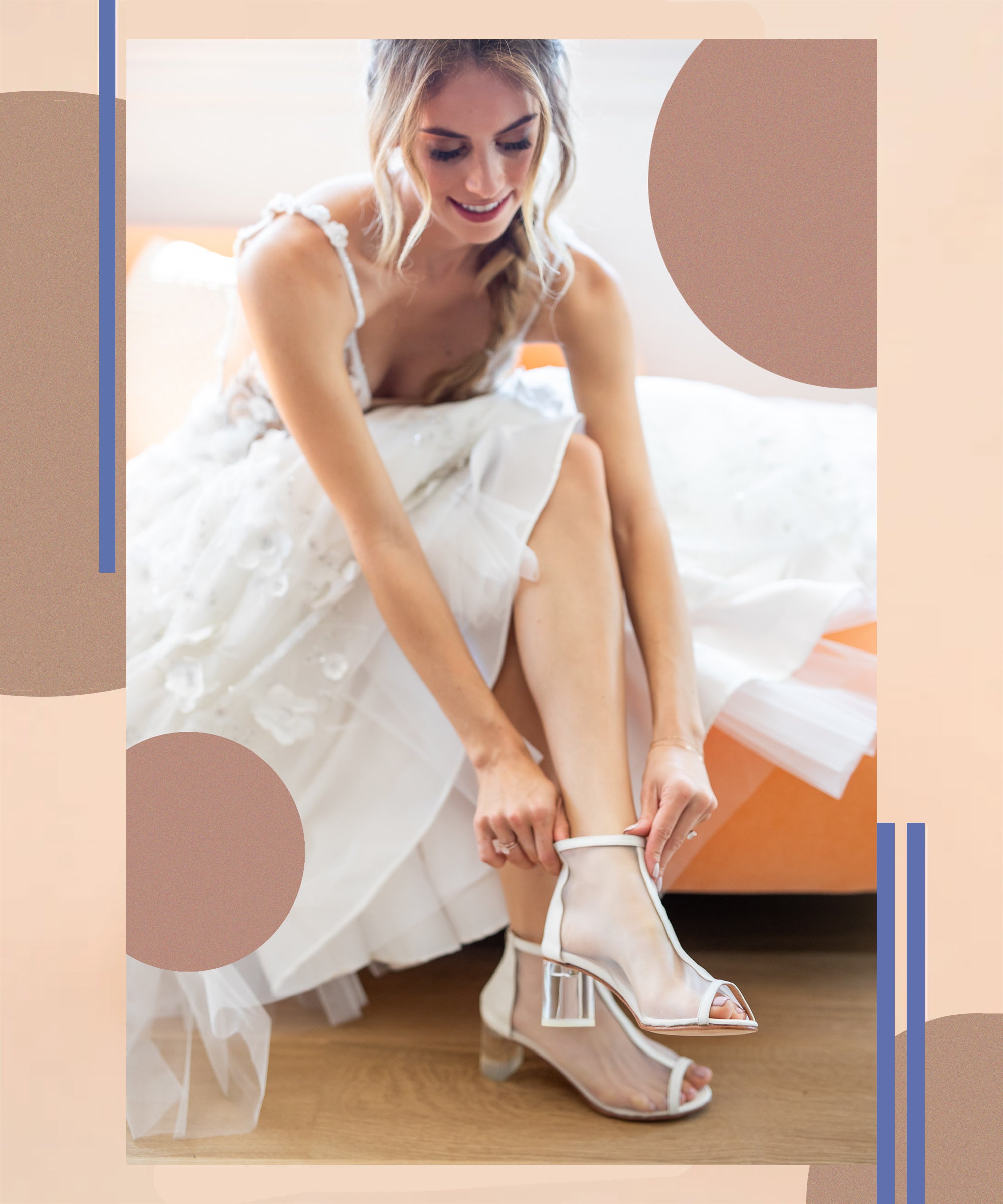 2 bridal shoes