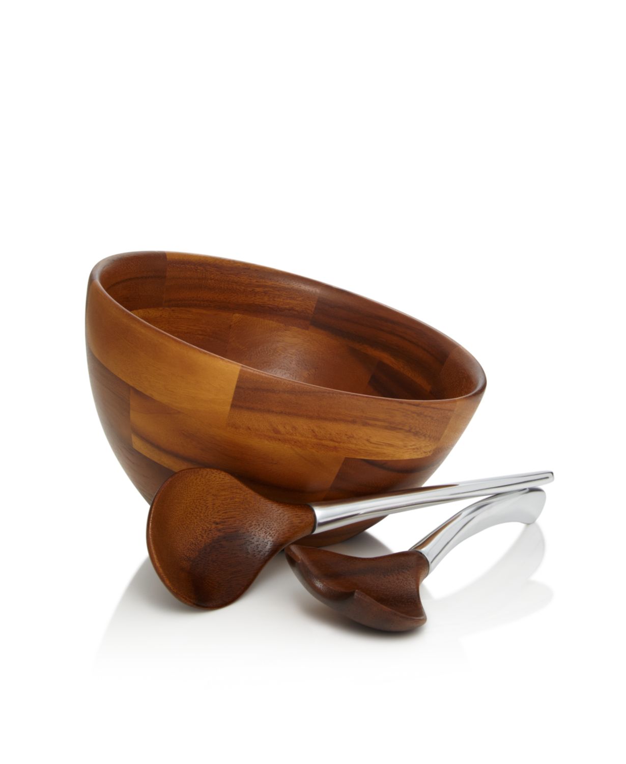 Nambé + Luna Salad Bowl & Servers