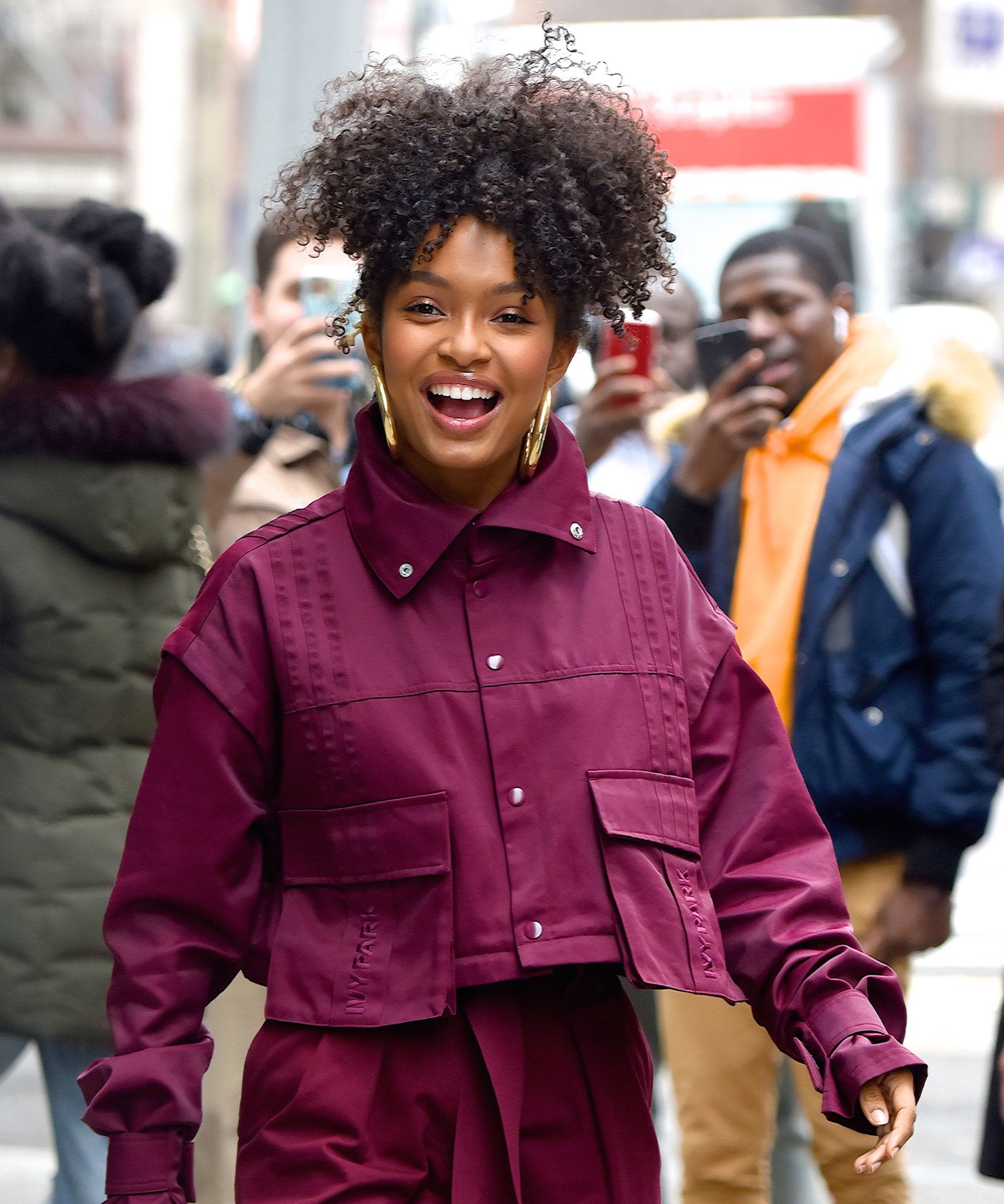 Yara Shahidi Wears Beyonce S Ivy Park X Adidas Line