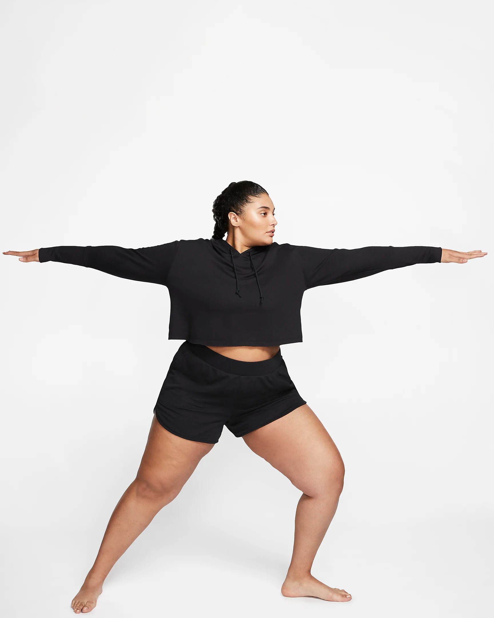 cropped nike hoodie women