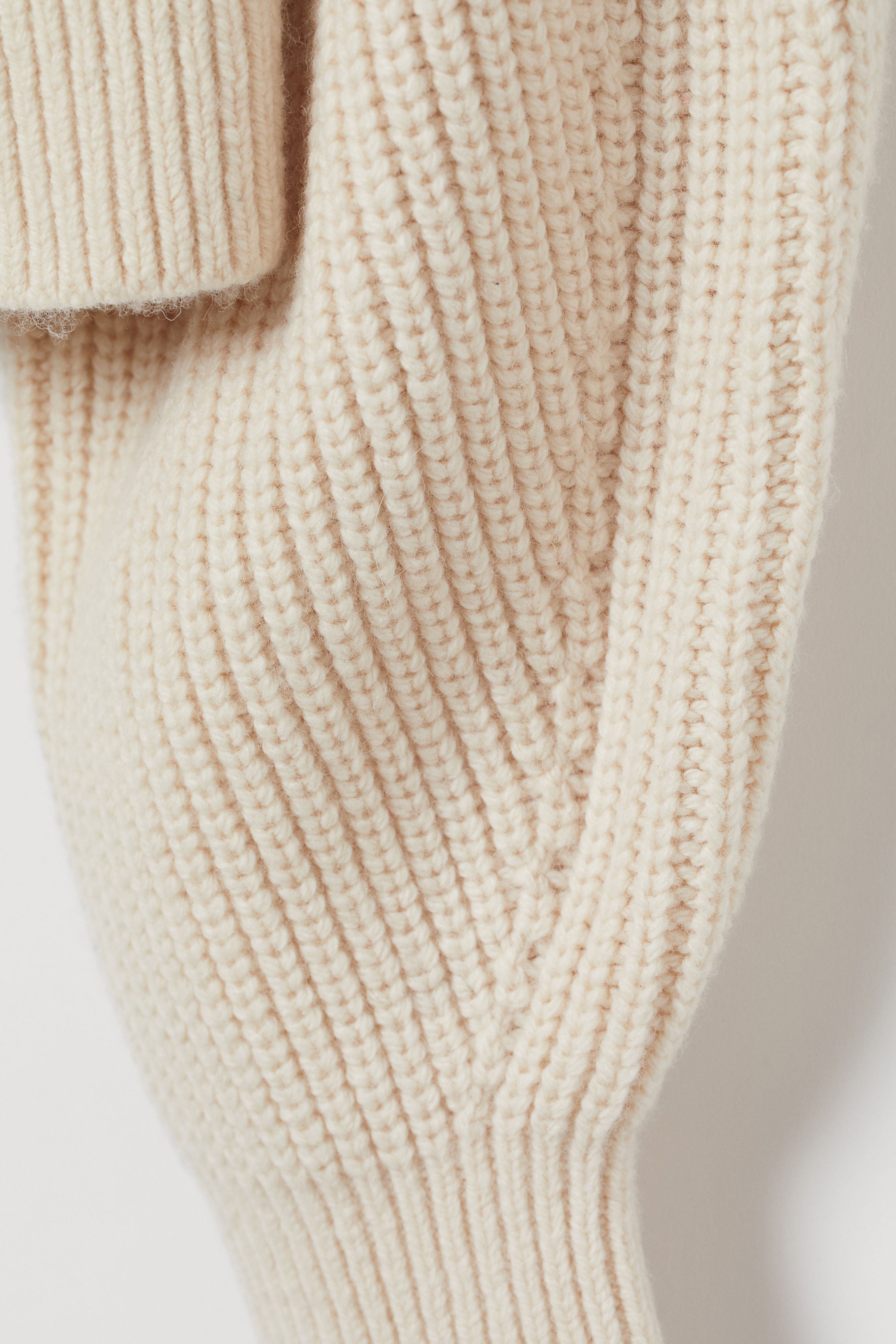 boxy wool cardigan