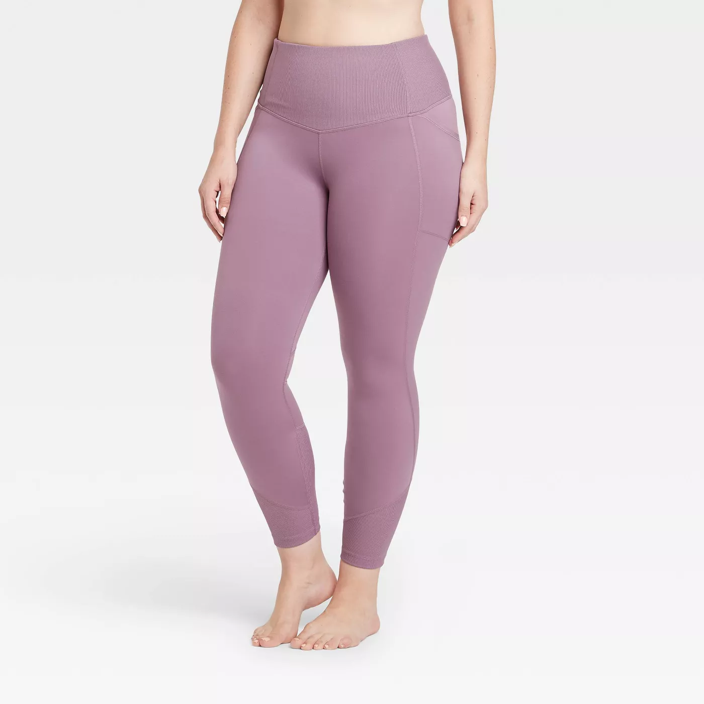 All in Motion + Contour HighRise 7/8 Leggings with Ribbed
