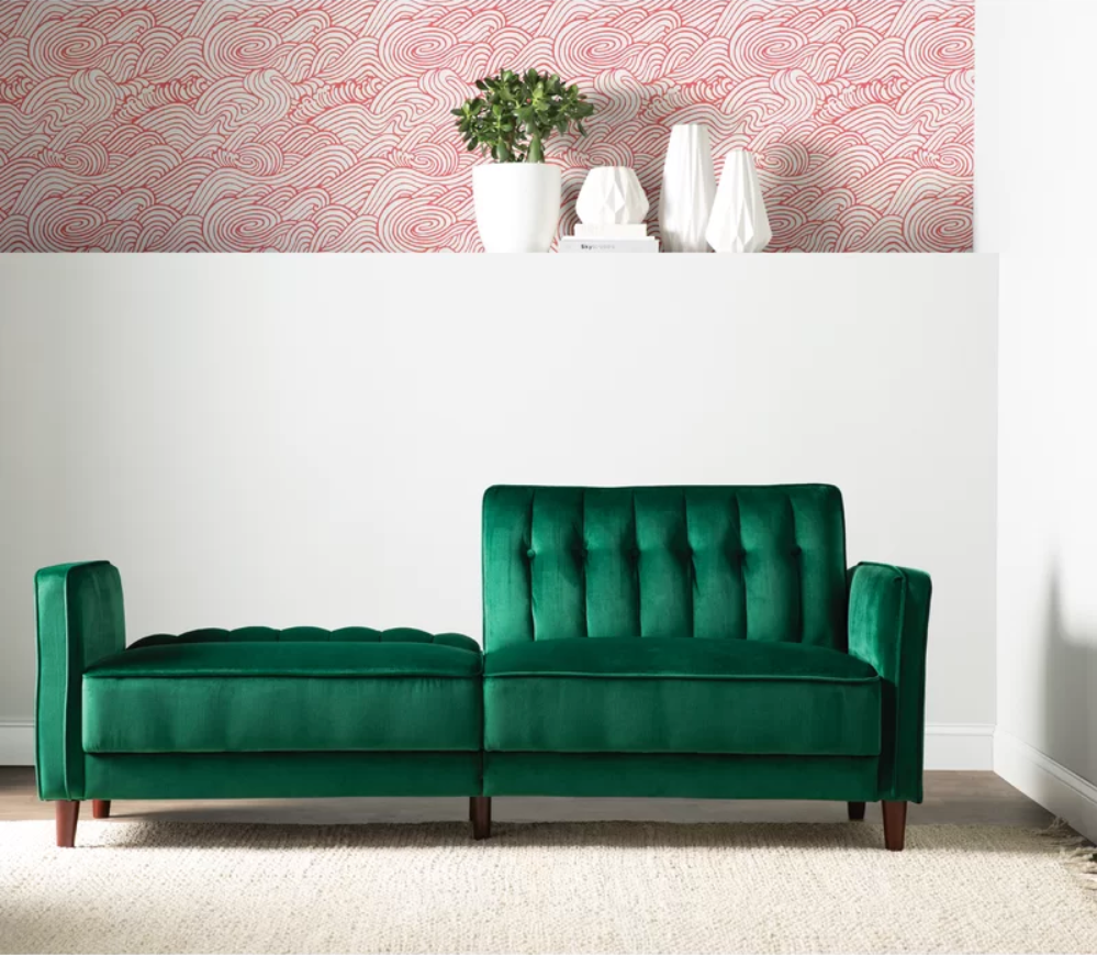 Nia clearance velvet sleeper