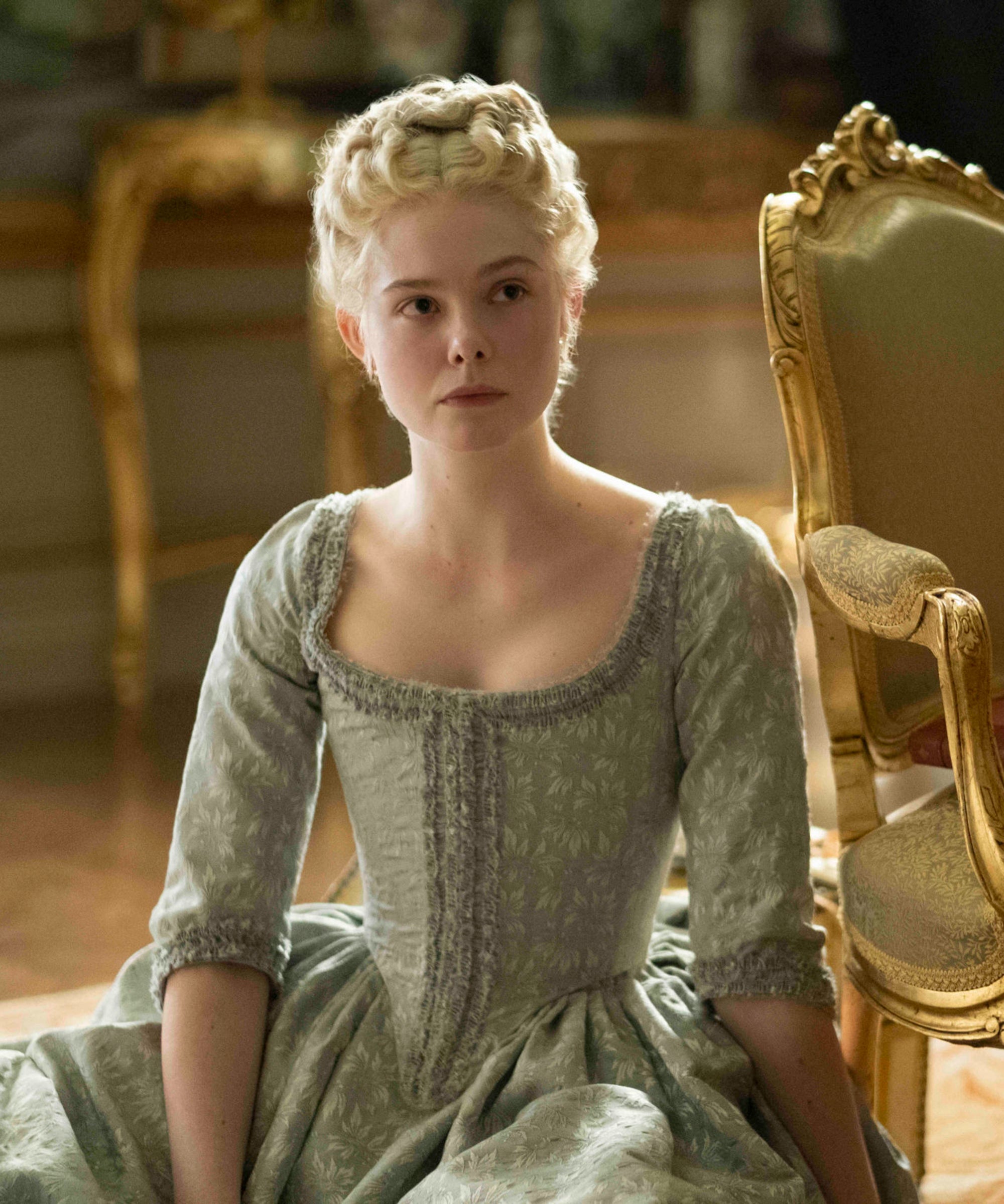 undersøgelse Uovertruffen parti Elle Fanning Is Young Catherine The Great In Hulu Show