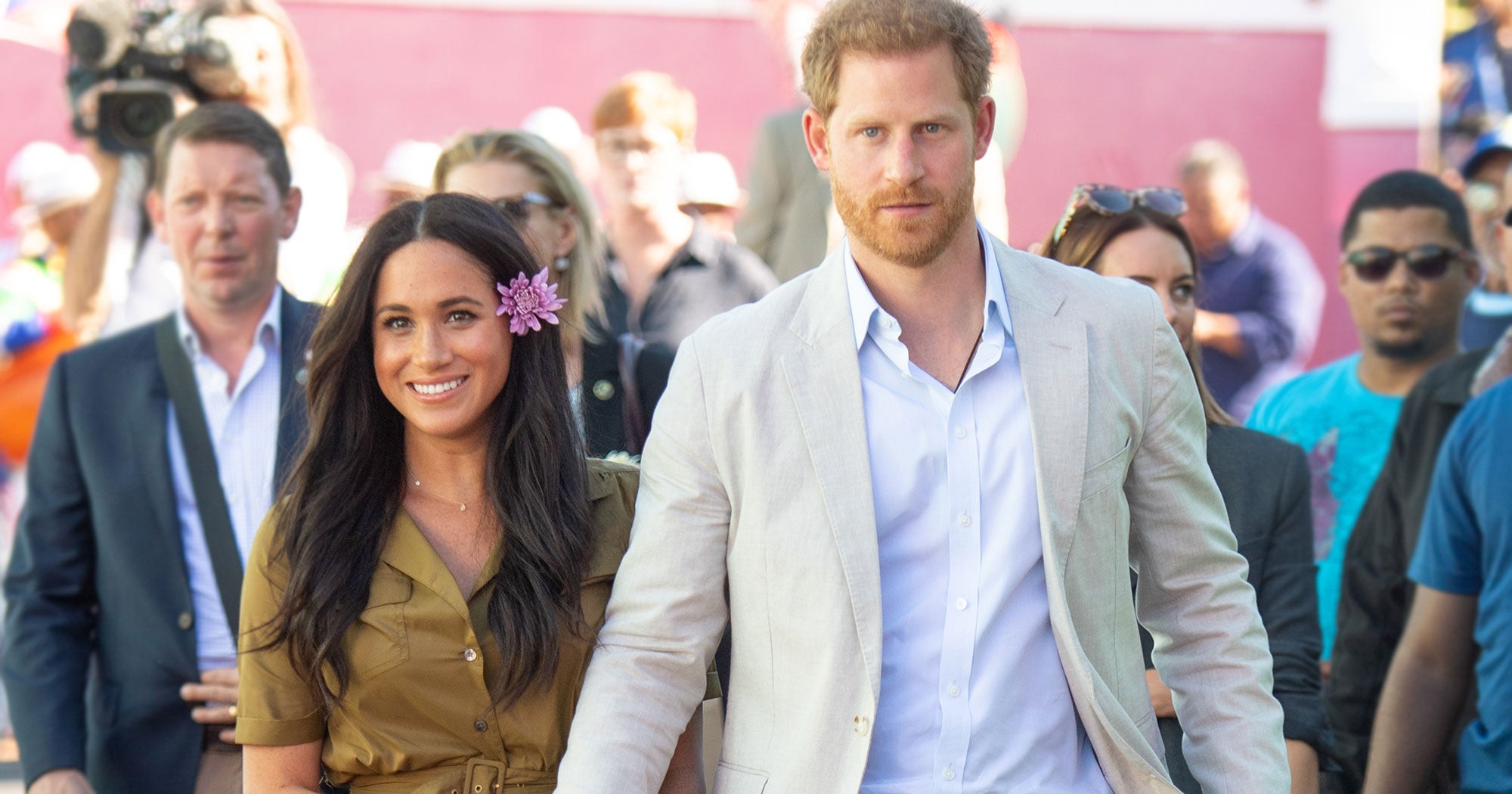 Prince Harry And Meghan Markle Leave HRH Titles