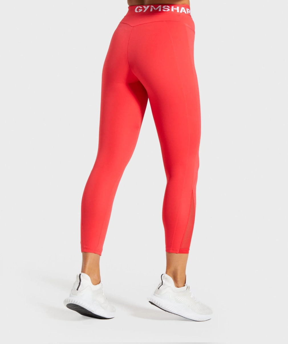Gymshark, Pants & Jumpsuits, Gymshark Legacy Collection Leggings In Red  Brick