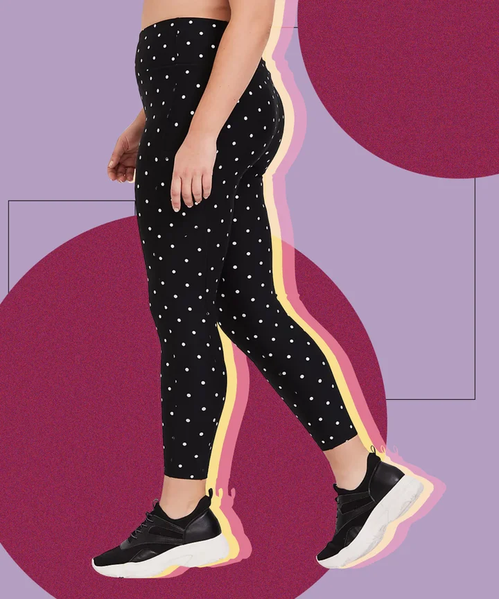 Polka Dot Leggings, Yoga Tights, Dotted Yoga Leggings, Yoga Pants, Active  Wear for Women, Many Sizes 