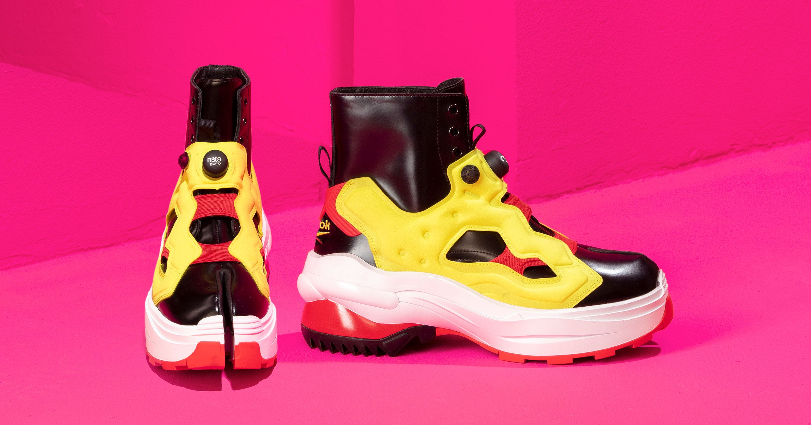 maison margiela x reebok tabi sneakers