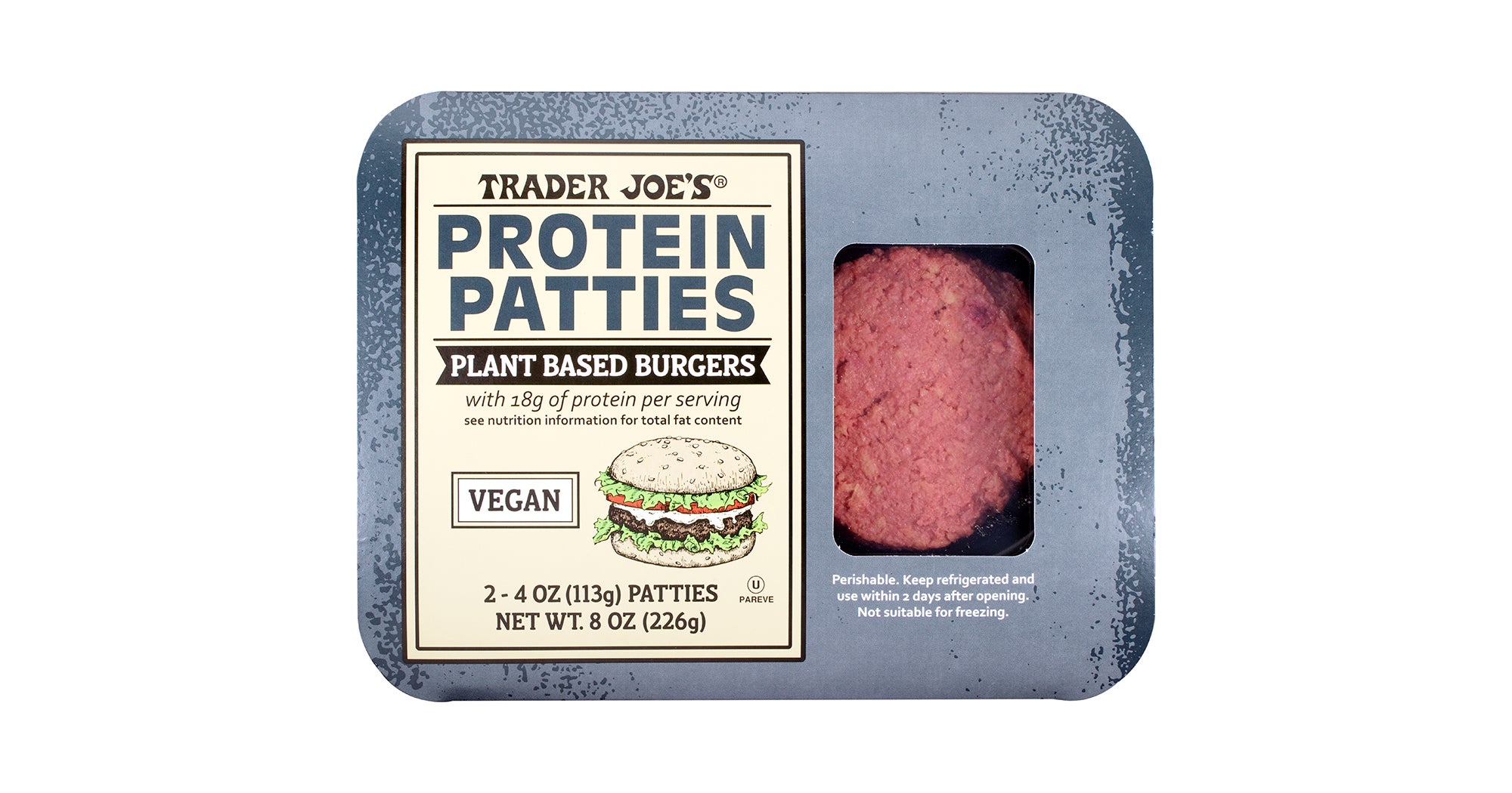 Trader Joes Has New Vegan Protein Patties Plant Burgers