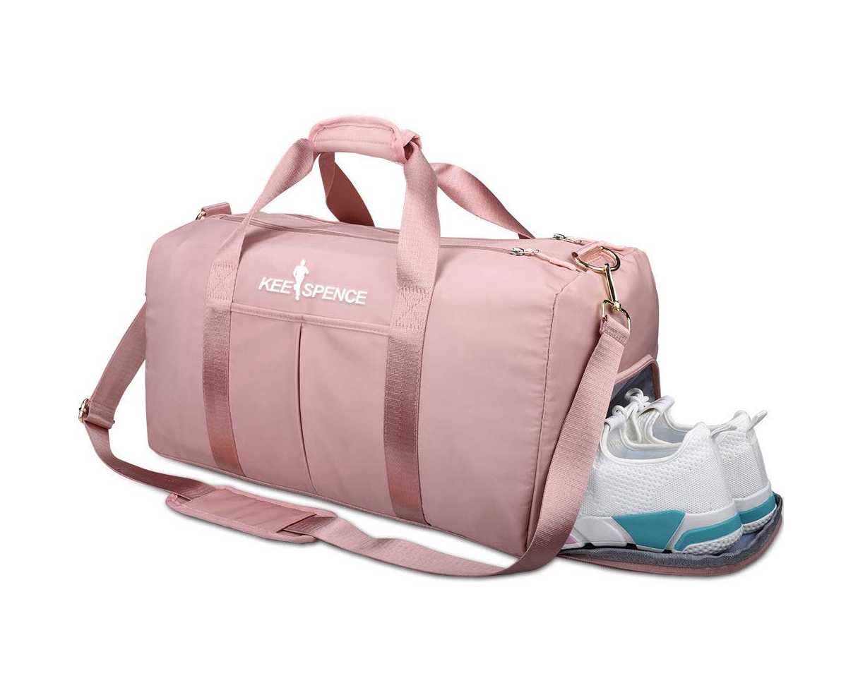 Cute Bunny Unicorn Sports Gym Bag with Shoes Compartment Travel Duffel Bag for Men and Women