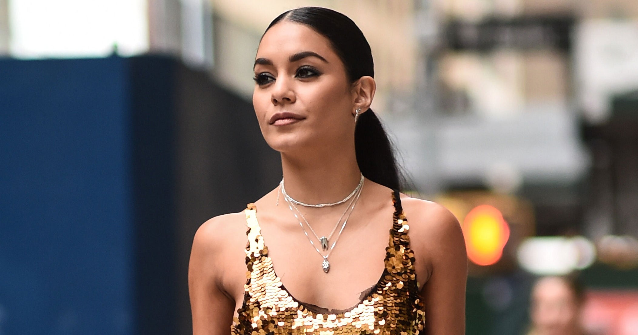 Vanessa Hudgens Reveals New Sunflower Sideboob Tattoo