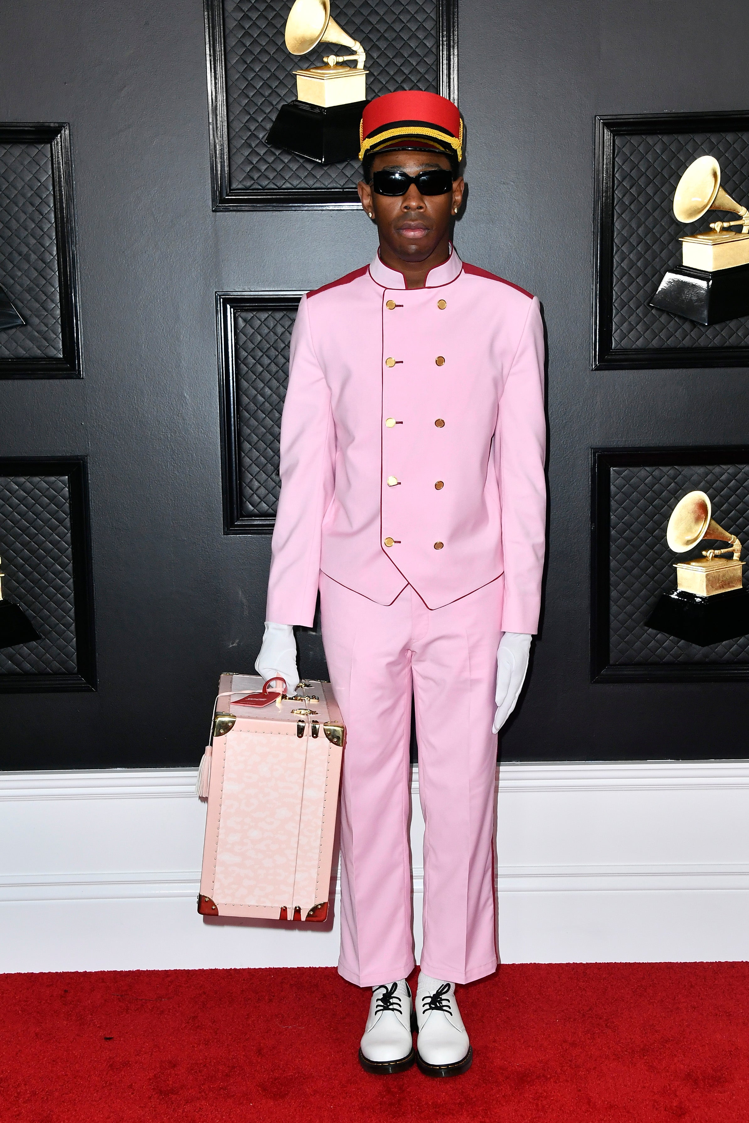 Tyler, The Creator's Grammys Red Carpet look is incredible