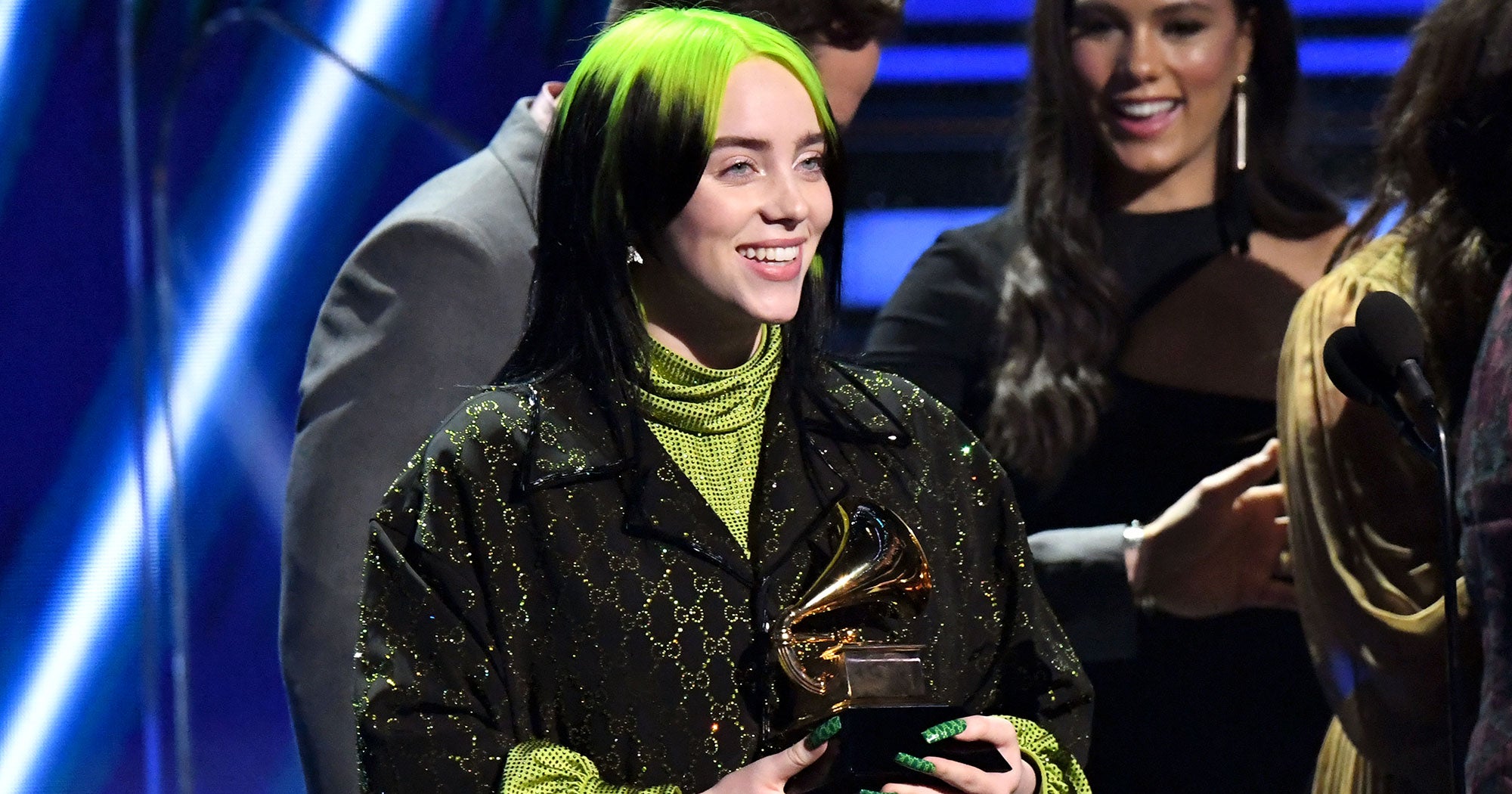 Billie Eilish Makes Grammys History With Her First Win