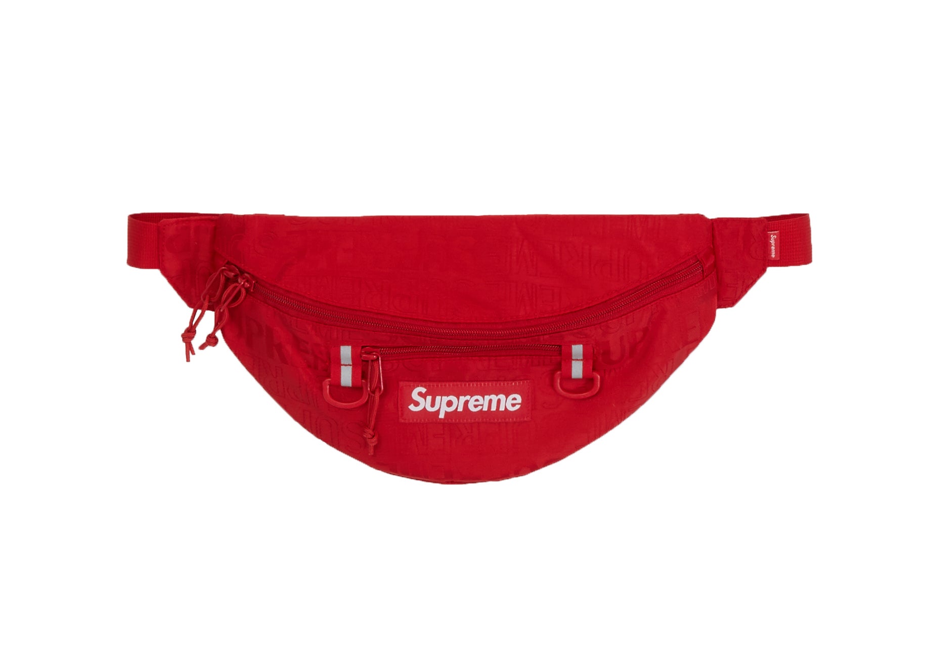 Sale > supreme red waist bag > in stock