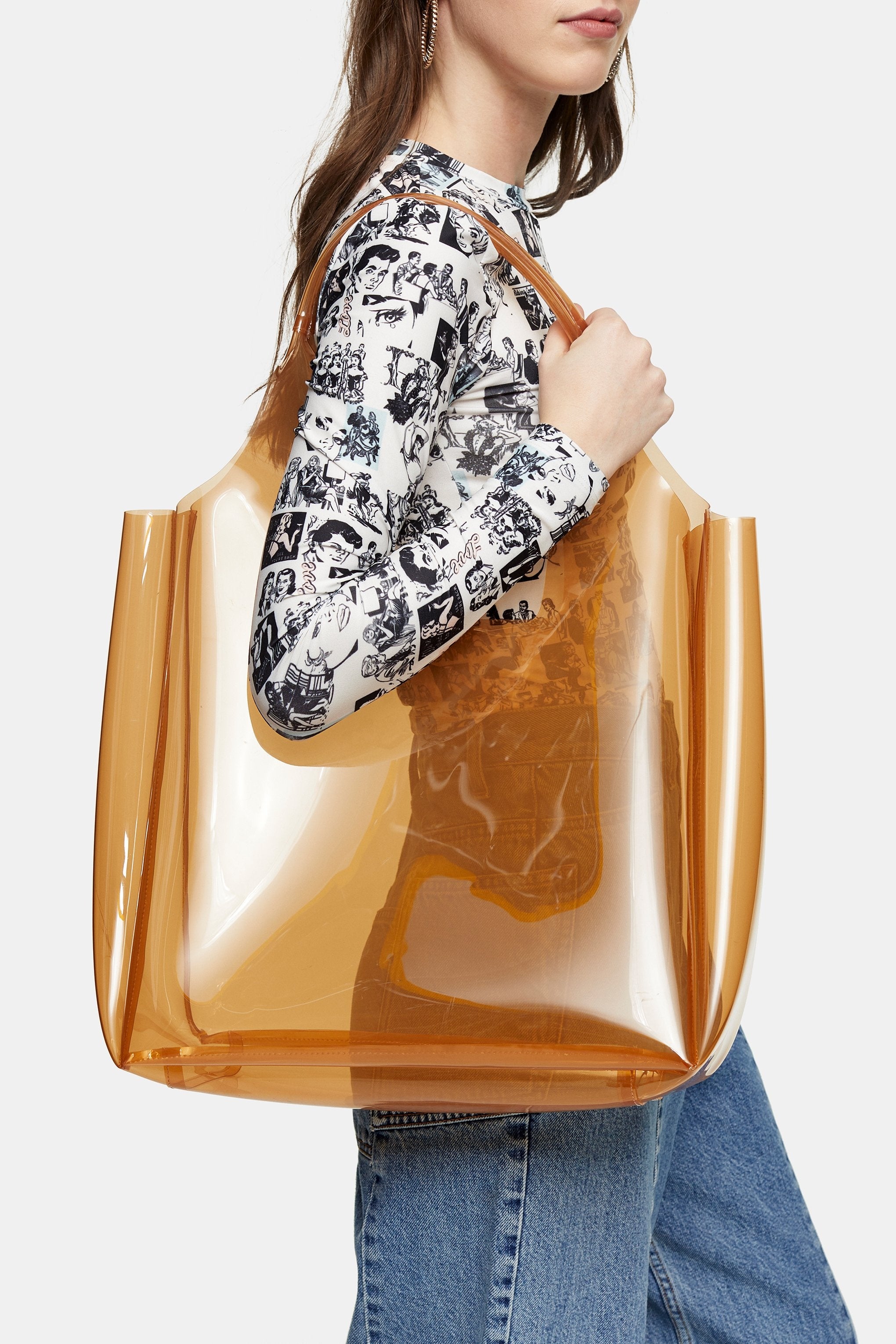 Topshop clear bag clearance