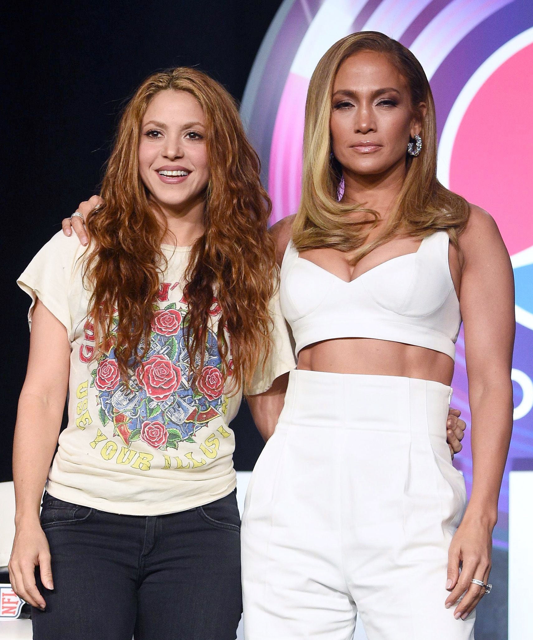 Jennifer Lopez Shakira Super Bowl Tribute To Kobe