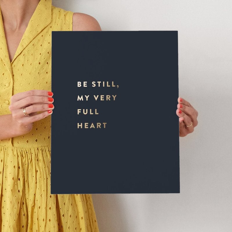 Minted + Custom Quotes Foil