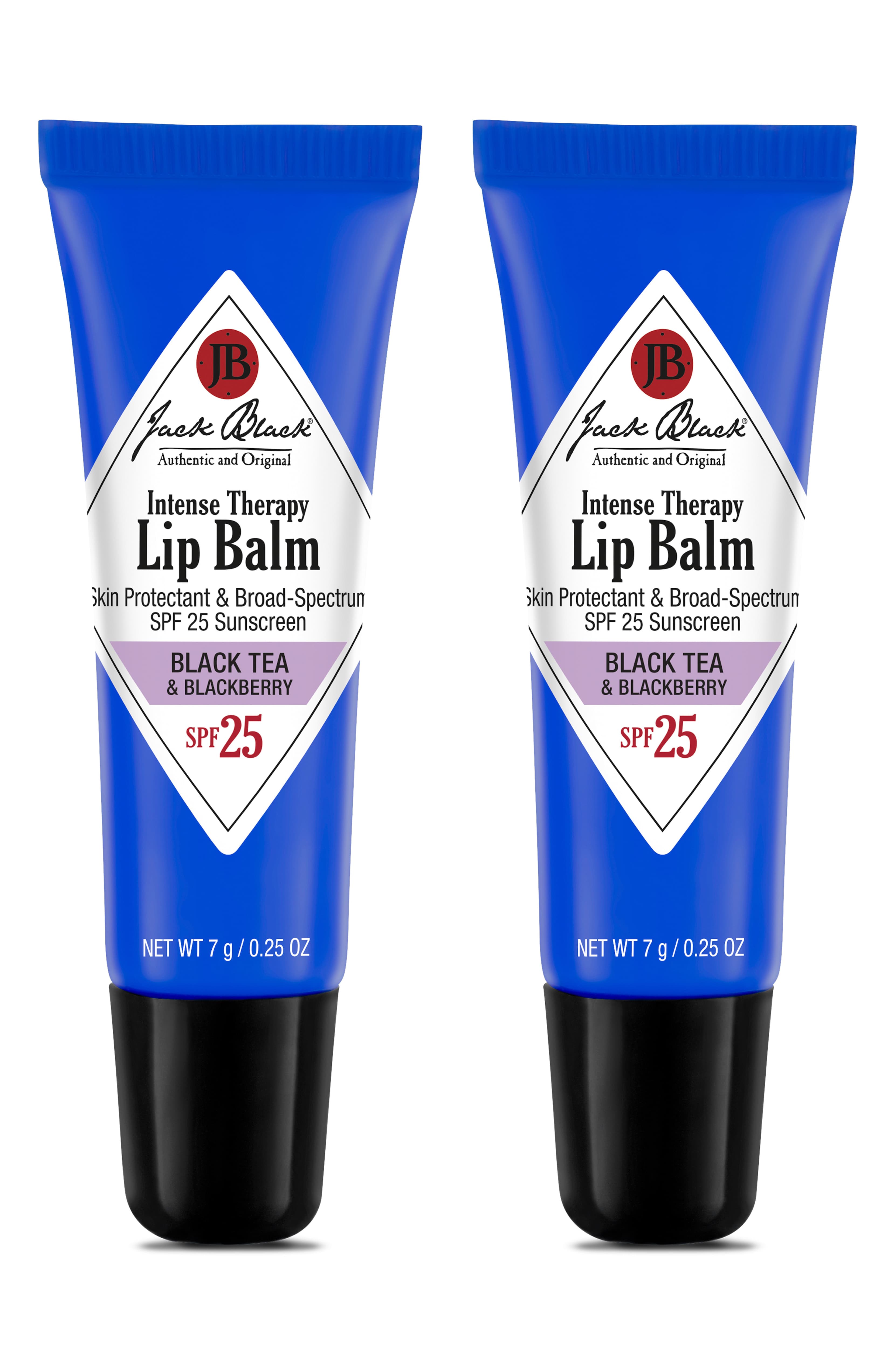 Jack Black + Intense Therapy Lip Balm SPF 25 Duo
