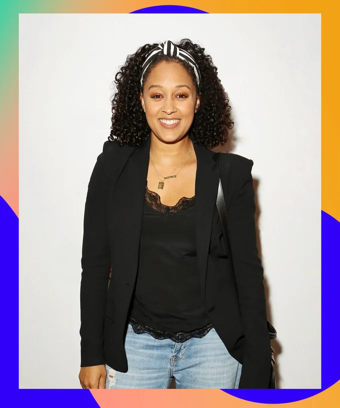 Actress Tia Mowry has type 3B curls, that look full of body with springy curls. 