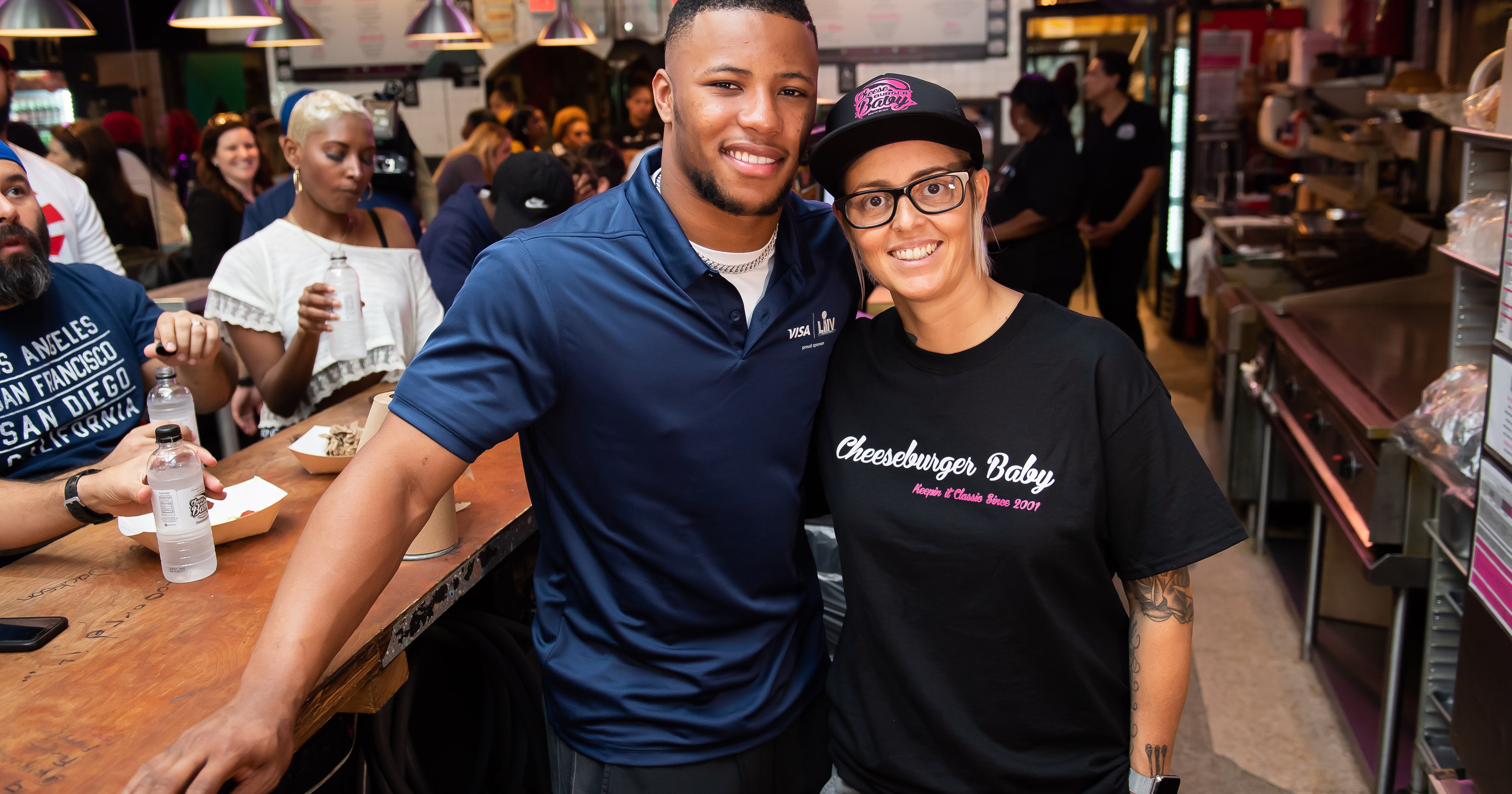 How Saquon Barkley Supports Women On And Off The Field