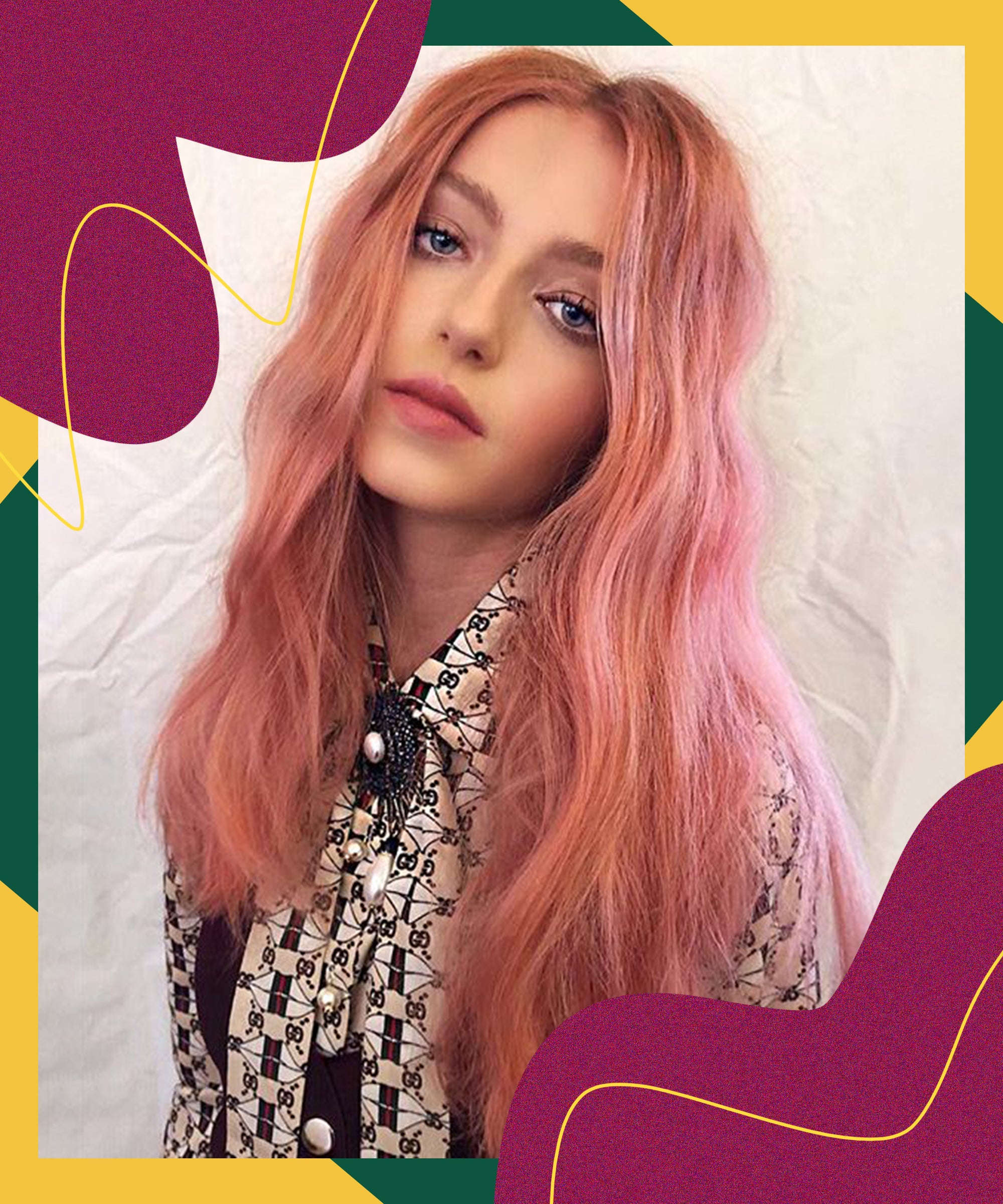 Rose Quartz Hair Color Trend  Alexander Wang Pink Hair  POPSUGAR Beauty